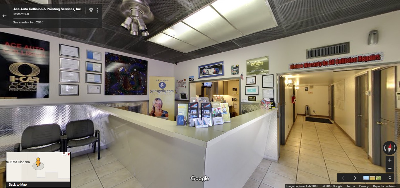 Ace Auto Collision & Painting Services, Inc. Google Street View