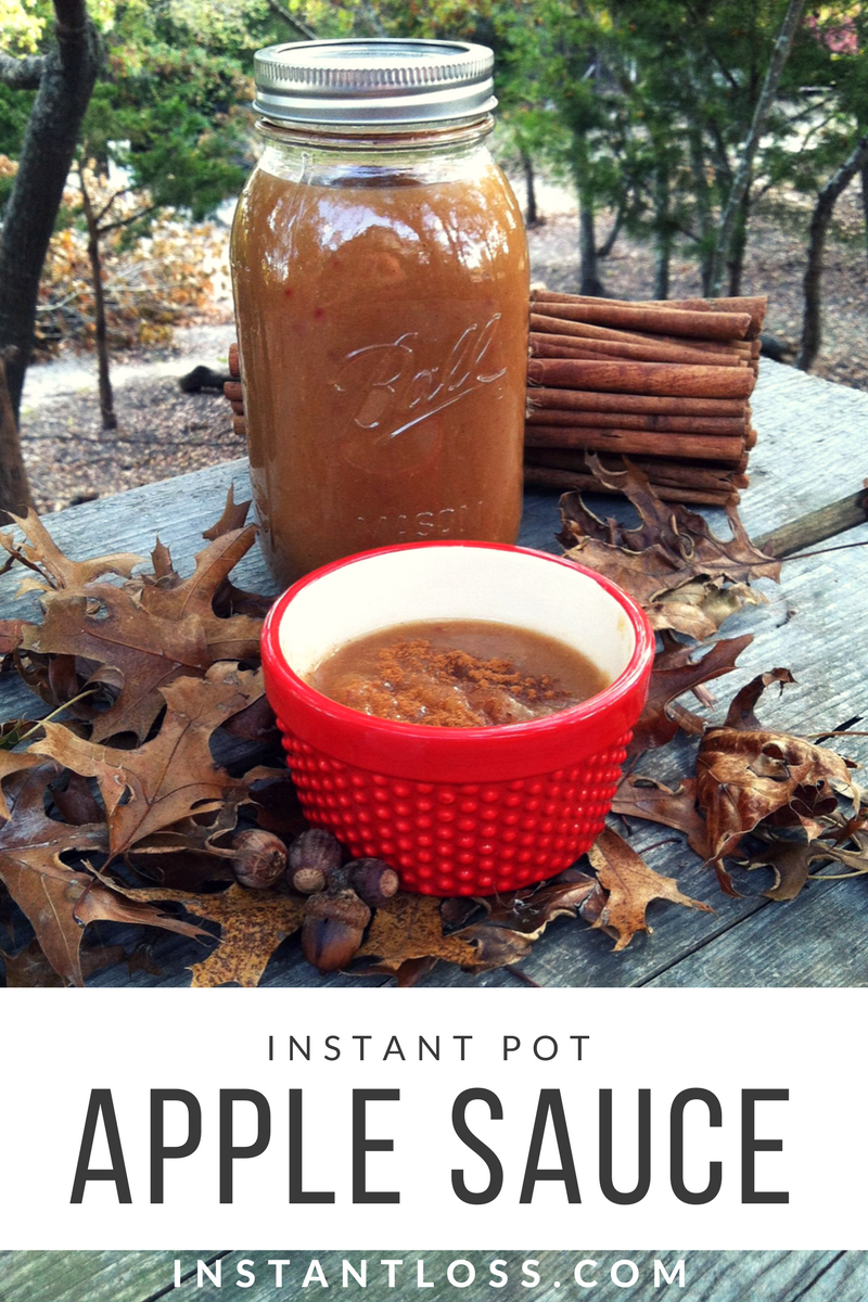 Instant Pot Apple Sauce Instant Loss Conveniently Cooking Your Way