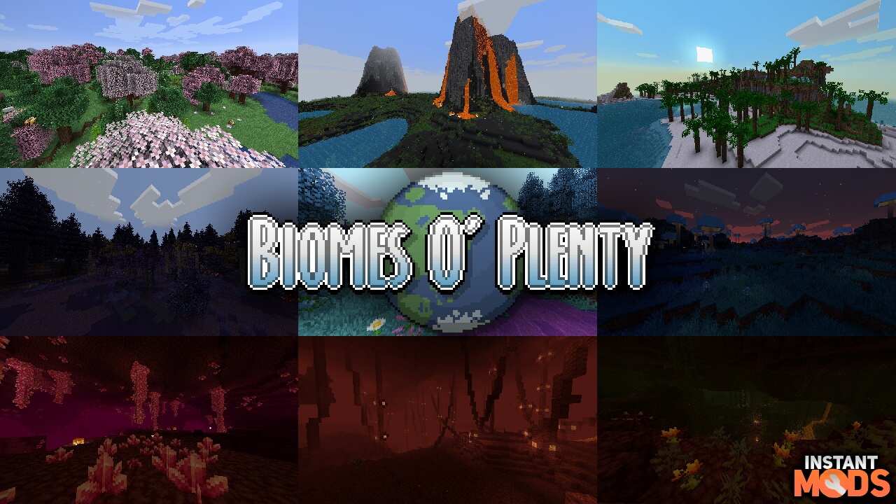 Biomes O Plenty 1.20, 1.20.1 → 1.19.4 Download InstantMods