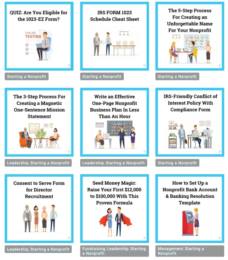 Resources Startup Kit InstantNonprofit