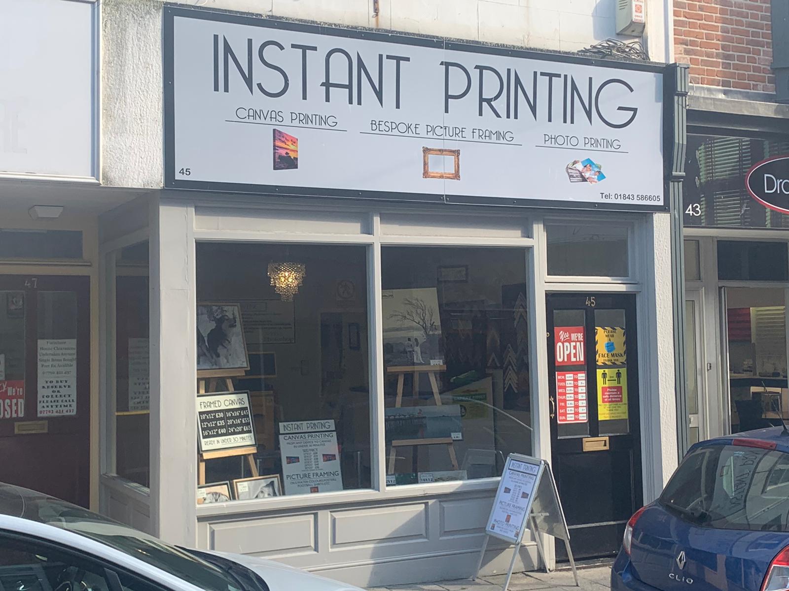 Ramsgate Canvas Prints Picture Framing Instant Printing Kent