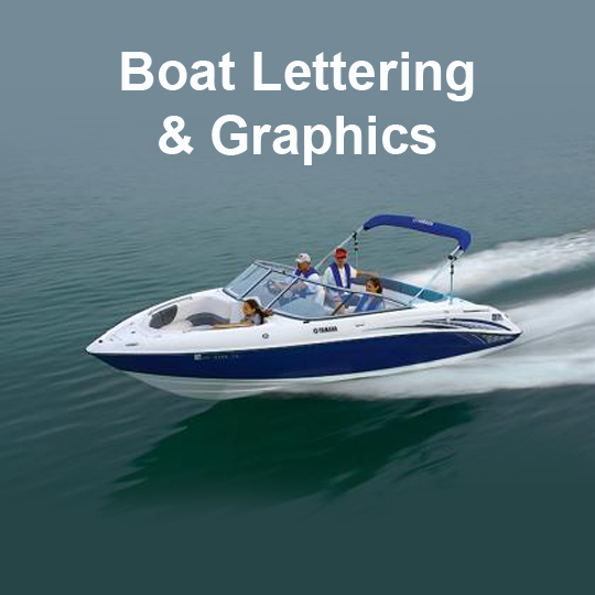 Boat Graphics & Lettering Instant Sign Factory