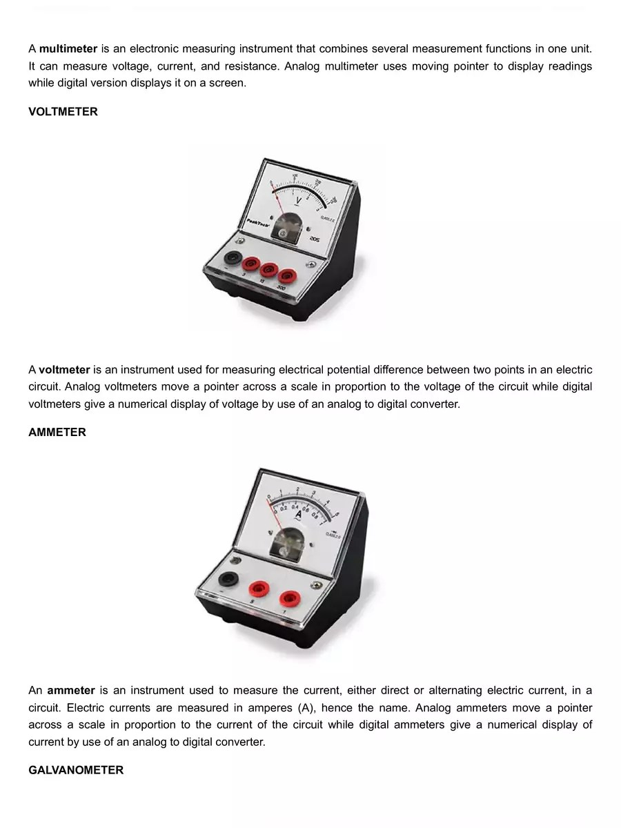 Physics Lab Equipment List PDF InstaPDF