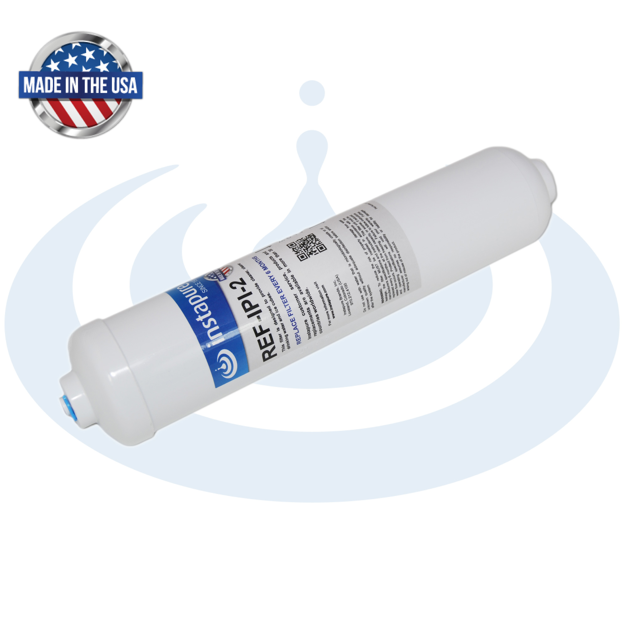 Made in USA Samsung®DA2910105C Compatible Refrigerator Filter by Instapure REFIPI2 ULTRA