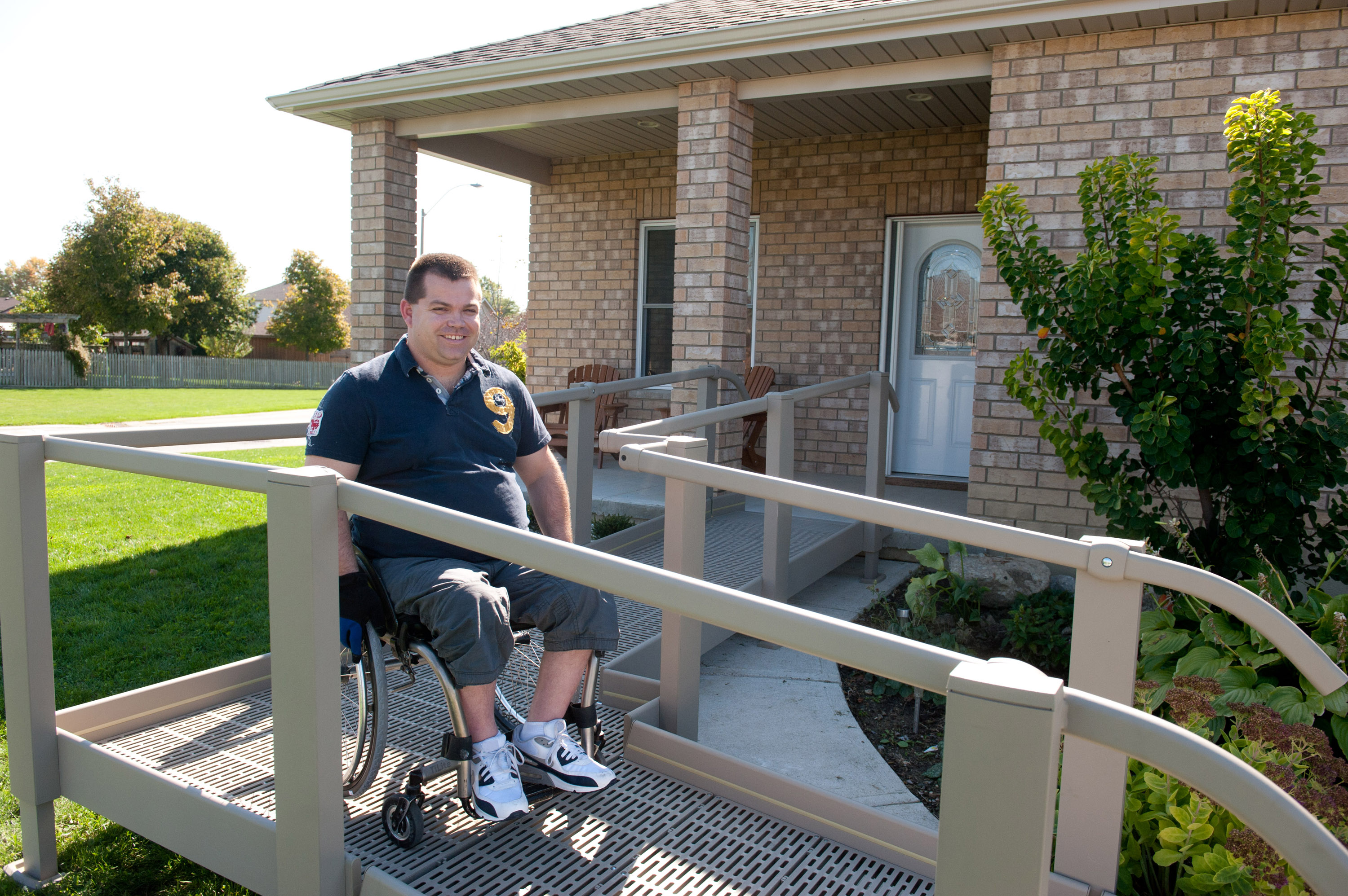 Ada Wheelchair Ramp Gallery Insta Ramp and Deck Edmonton