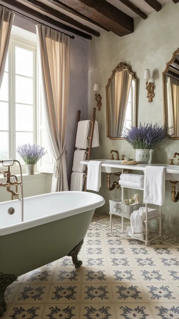 20 Luxurious French Country Master Bath Ideas You Can Actually Afford