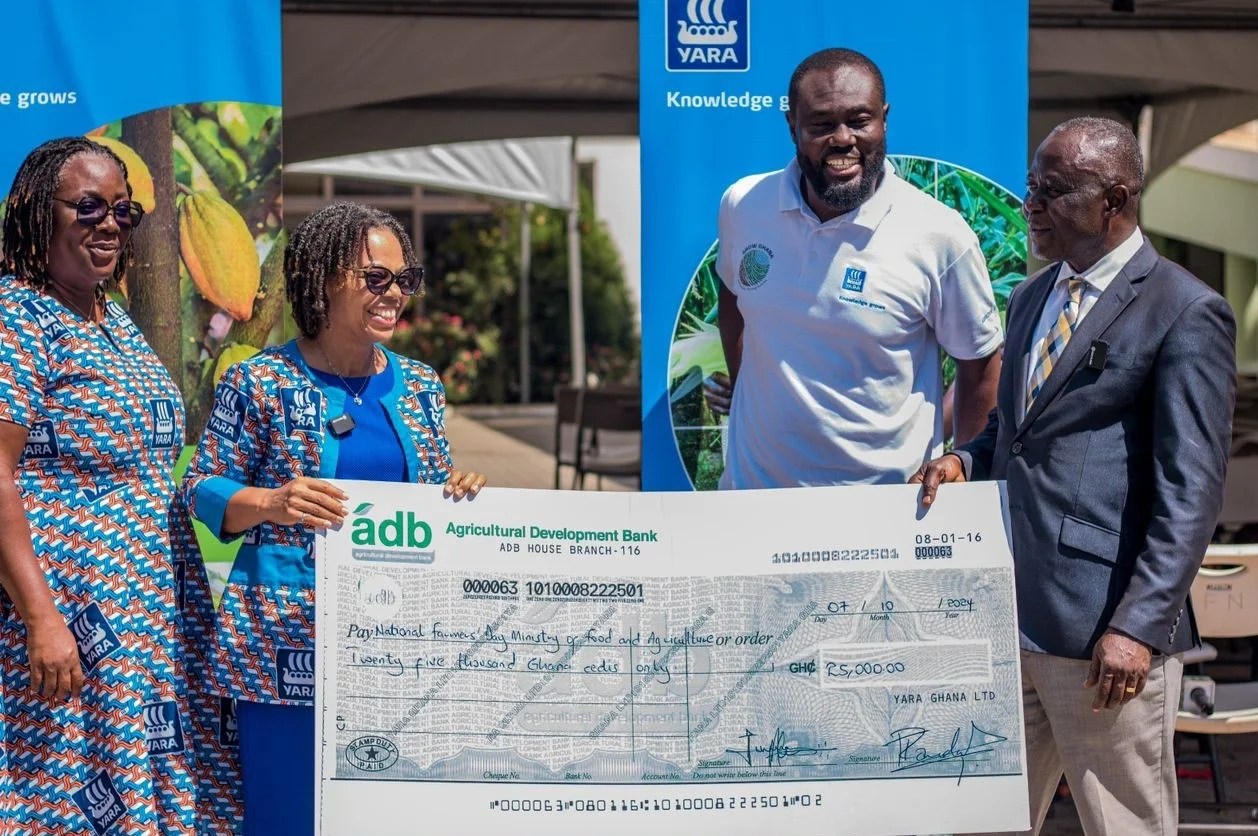 Ghana Yara Ghana Supports National Farmers’ Day with GHS 25,000