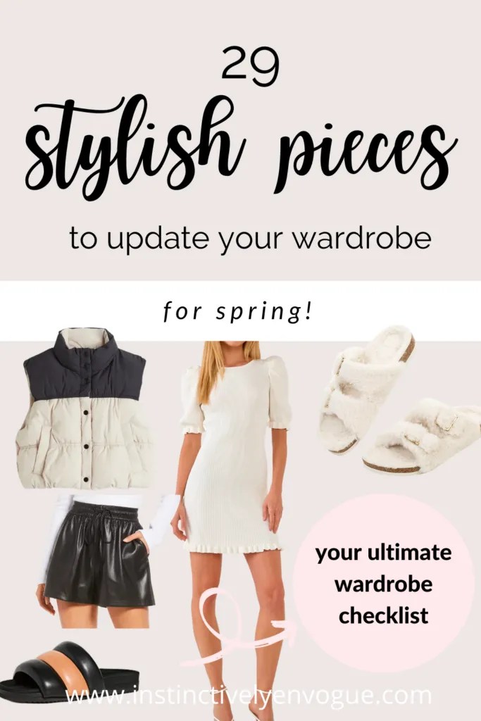 29 Stylish Pieces to Update Your Wardrobe for Spring