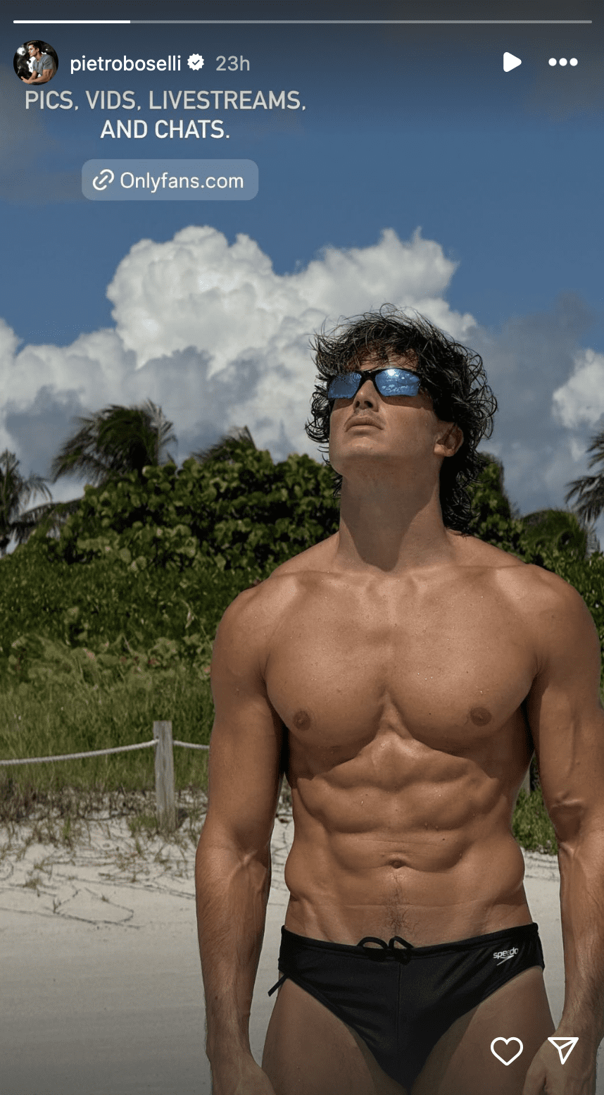 REAL OR FAKE: Does Pietro Boselli Have an OnlyFans?