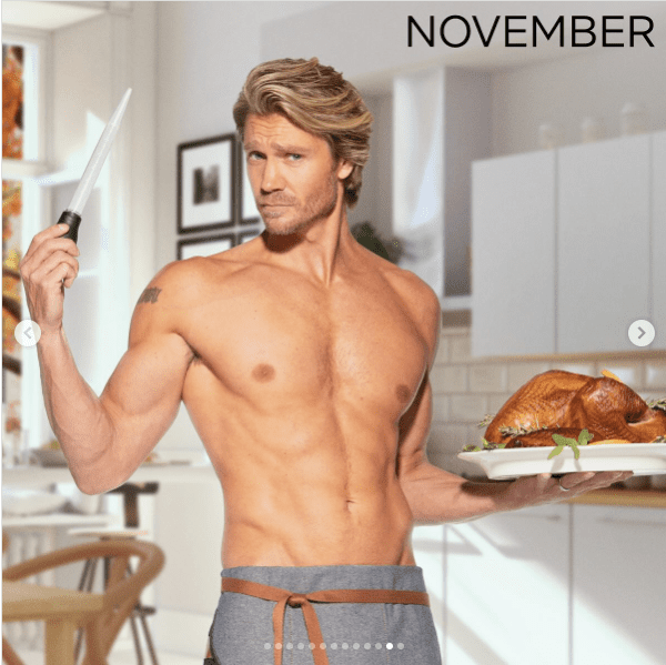 Chad Michael Murray Heats Up The Merry Gentlemen Holiday Calendar Instinct Magazine
