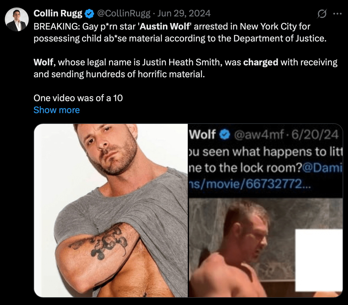 Austin Wolf To Plead Guilty In Child Pornography Case