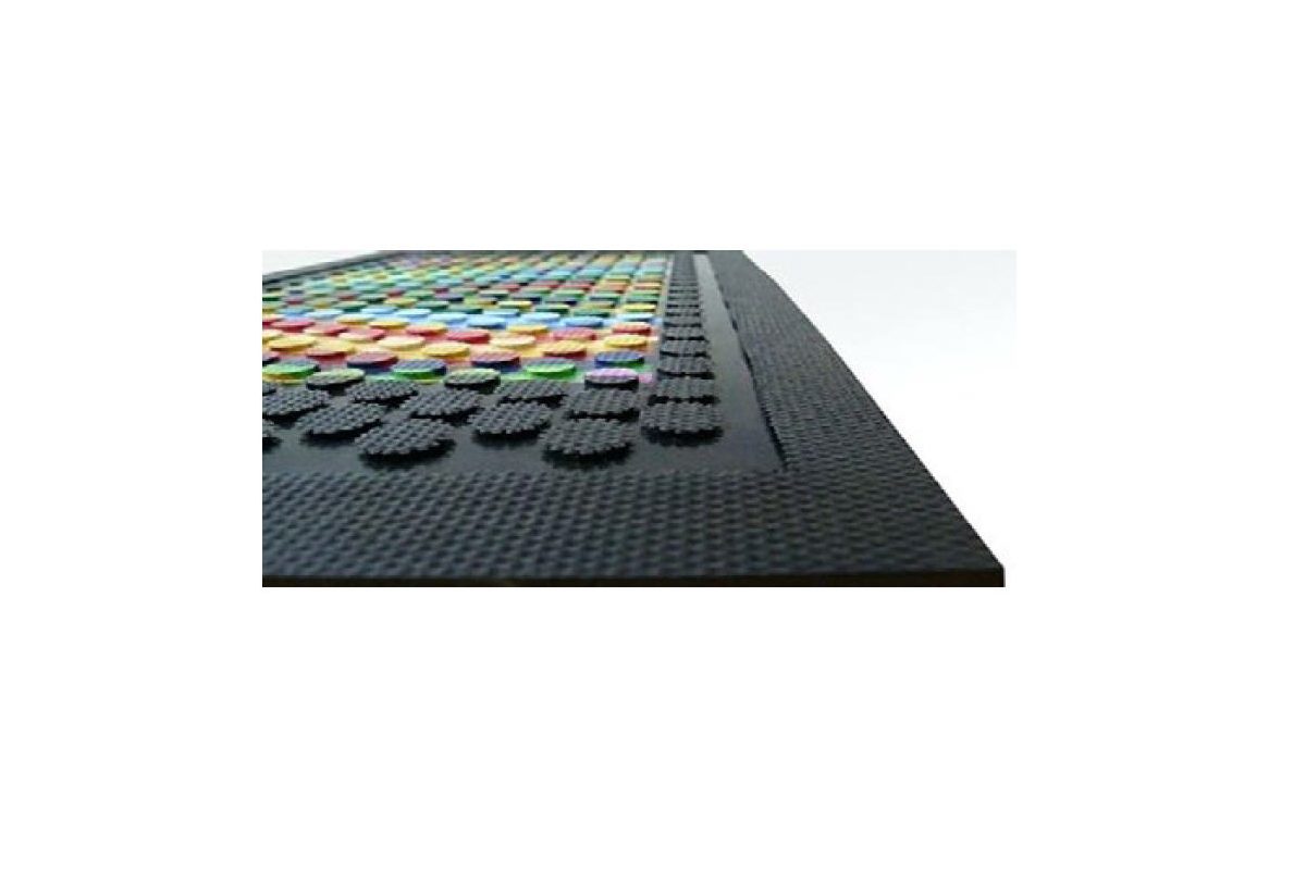 Scraper Indoor / Outdoor Rubber Floor Mat 6mm Institutional Sports