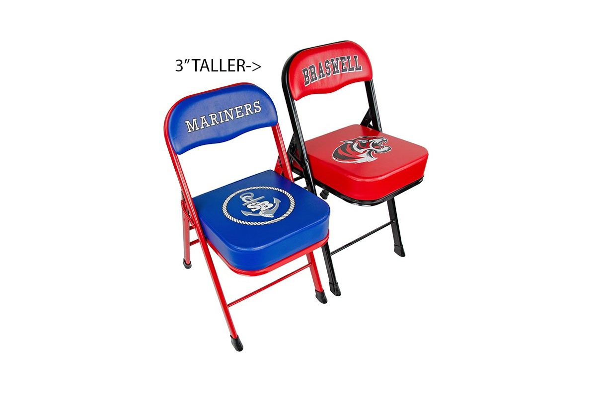 Deluxe Sideline Folding Chair Institutional Sports Equipment