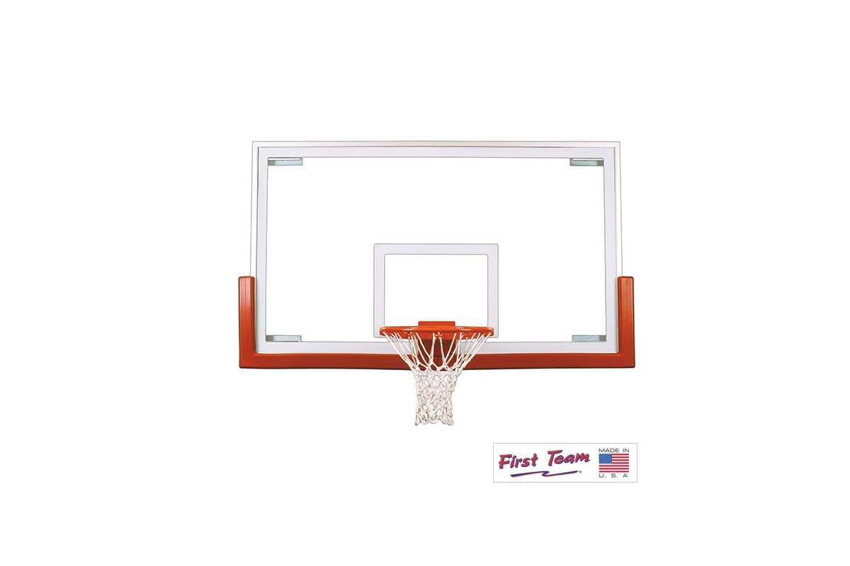 Backboards Tempered Glass & Clear Acrylic Institutional Sports