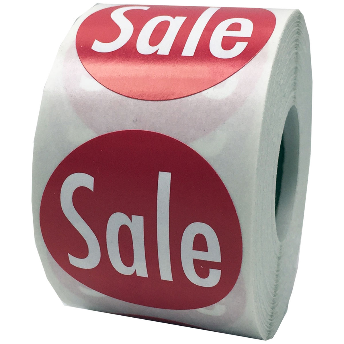 Red Sale Stickers For Retail Stores 500/Roll