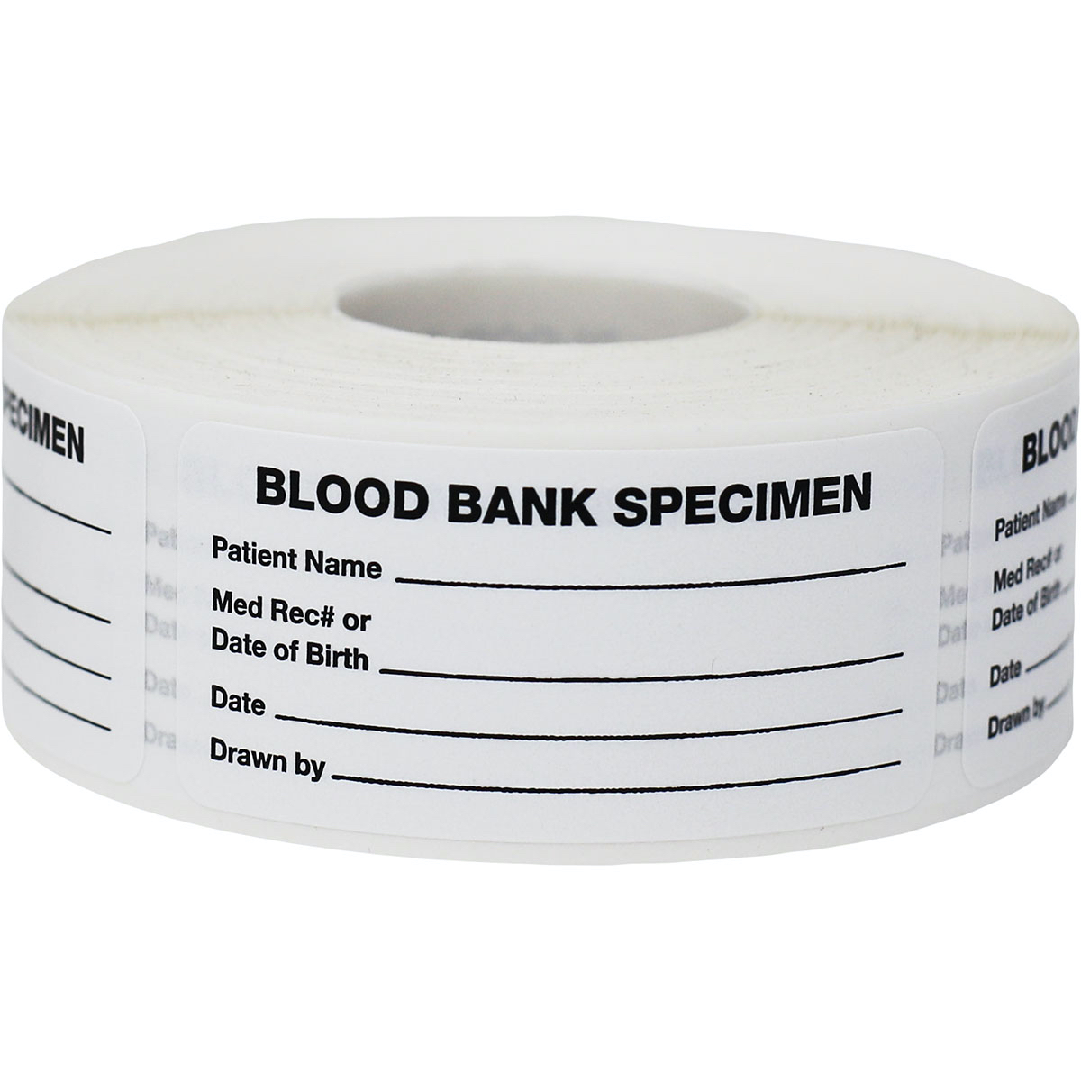 Food Bank Specimen Info Labels