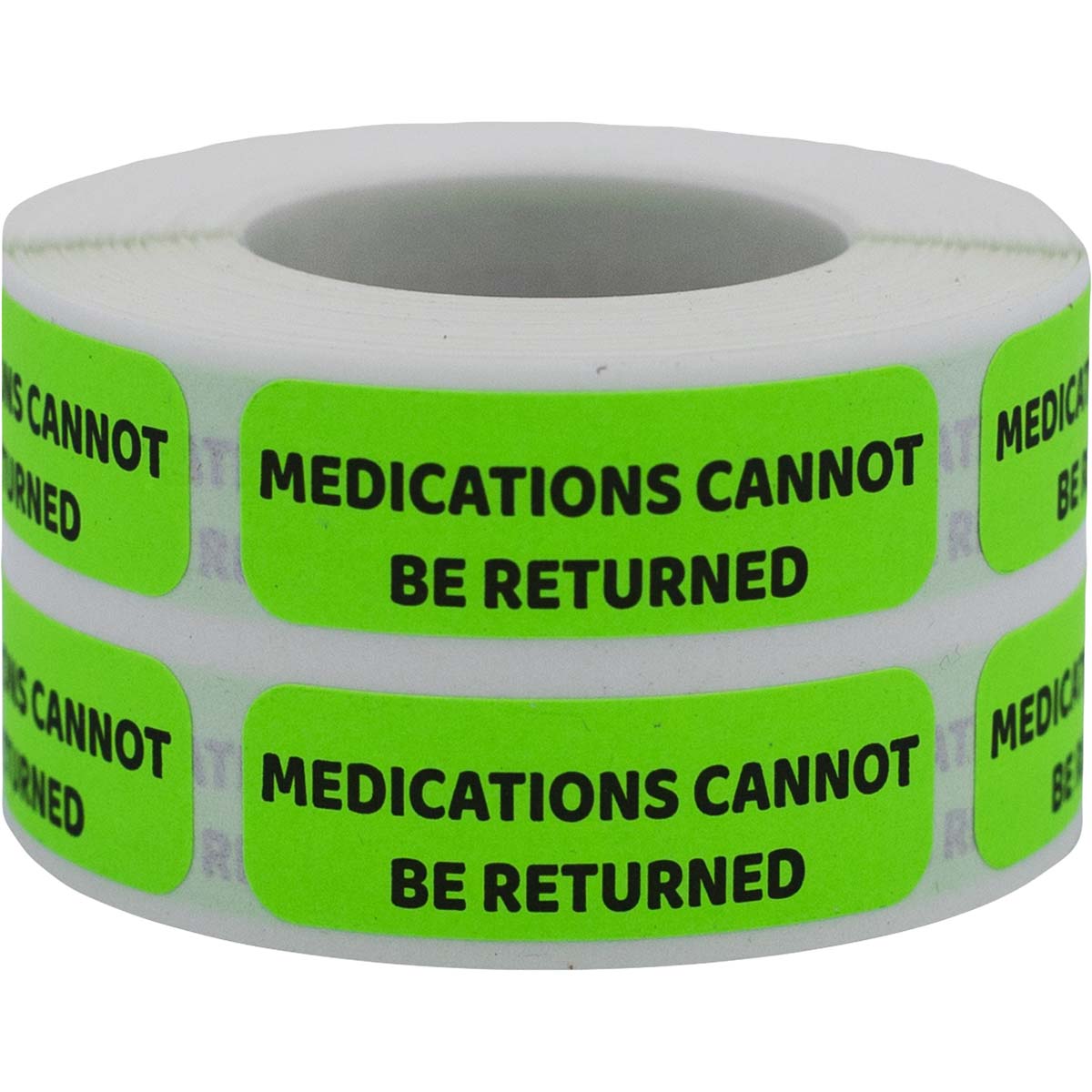 Medications Cannot Be Returned Pharmacy Labels