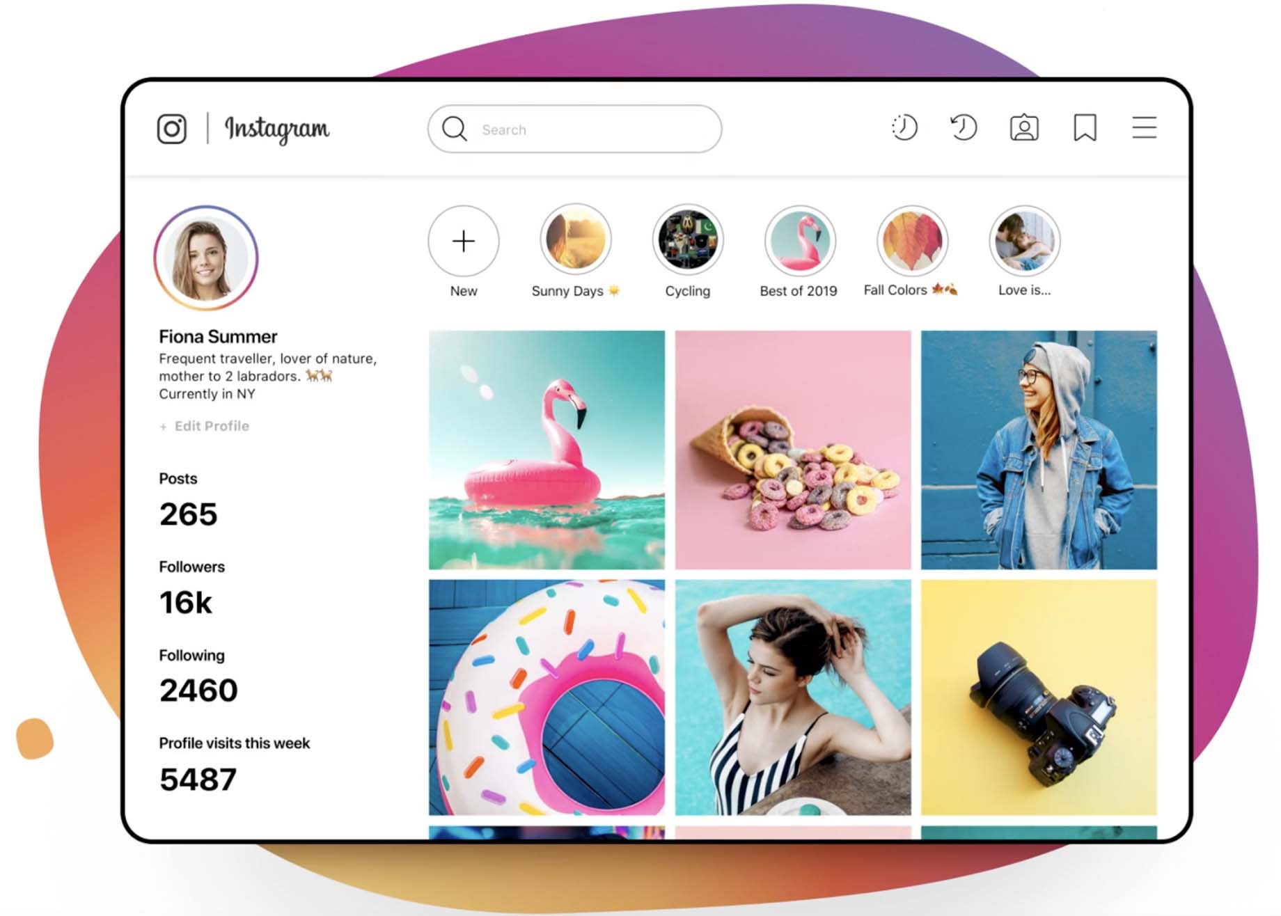 InsTracker: Track a User's hidden Instagram activity