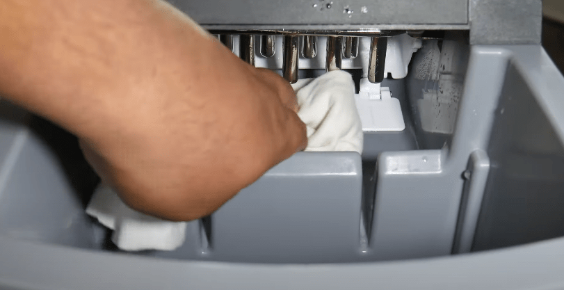 How to Clean Portable Ice Maker - Easy Steps to Clean Inside and Outside