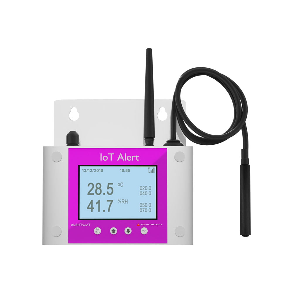 Cold Storage Temperature and Humidity Monitor Instrukart