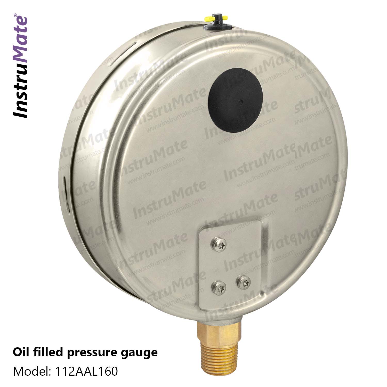 Oil Filled Pressure Gauge 112AA InstruMate