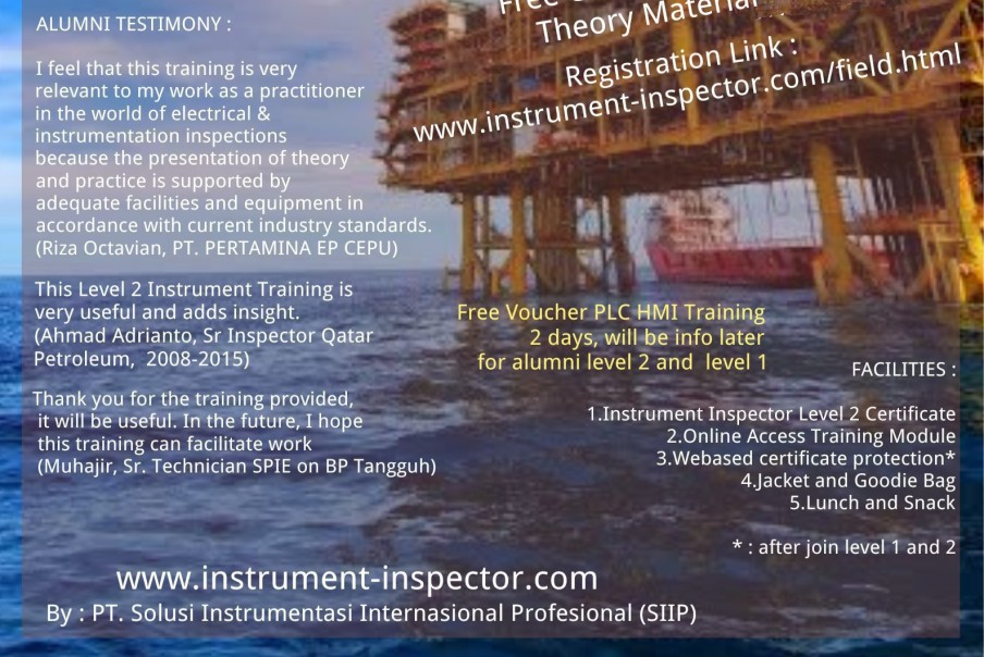 Field Instrument Inspector Training