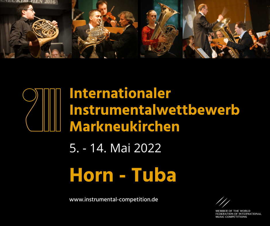 Internationaler Instrumentalwettbewerb Markneukirchen 2022 für Horn und