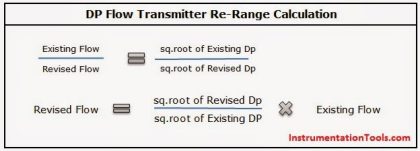 DP Flow Transmitter Re-Ranging Calculation - Instrumentation Tools