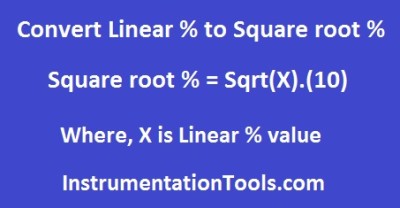 Linear to Square Root Conversion - Flow Measurement Guide