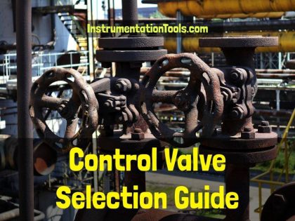 Control Valves - Inst Tools
