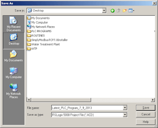 RSLogix5000 PLC Program Backup procedure | PLC Configuration