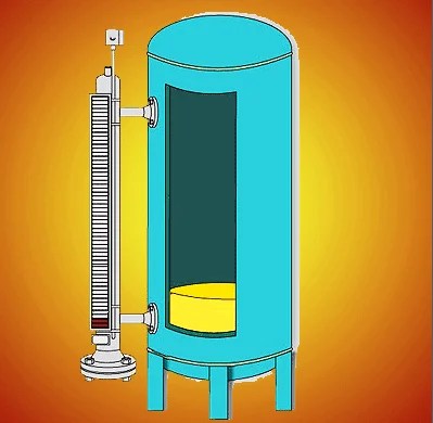 Magnetic Level Gauge Working Principle Animation - Inst Tools