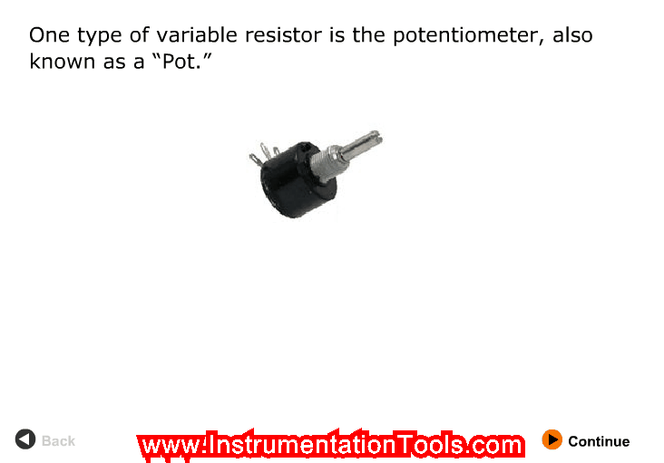 Potentiometer Working Principle Animation Inst Tools