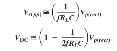 Ripple Voltage in Rectifiers - Inst Tools