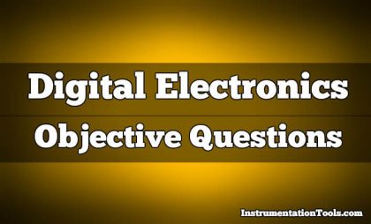 Digital Electronics Exam Questions - InstrumentationTools