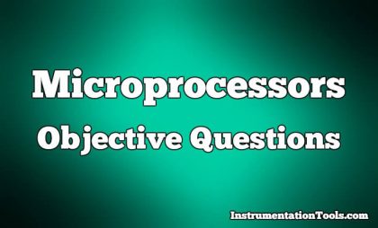 Microprocessor MCQ - Inst Tools