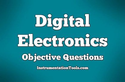 Digital Electronics MCQ - Inst Tools