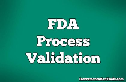% Stages of FDA Process - Inst Tools