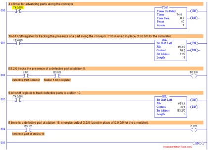 PLC Conveyor Ladder Logic Program | Basics of PLC Programming