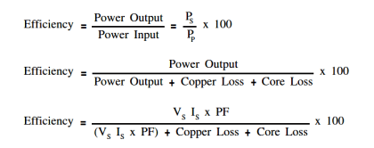 Transformer Losses and Efficiency - Inst Tools
