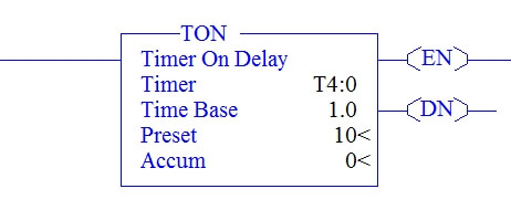 ON Delay Timer using PLC - Timers in PLC Programming