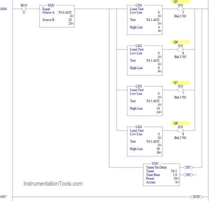 Ladder Logic Example with Timers - InstrumentationTools