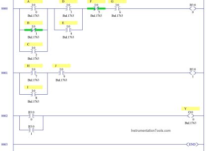 PLC Program to Simulate Gate Array Logic - InstrumentationTools