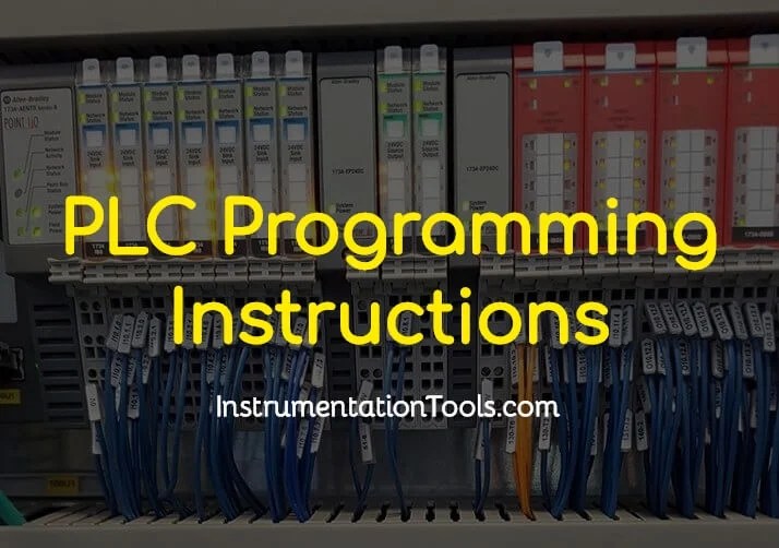 PLC Instructions Programmable Logic Controllers PLC