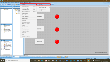 Create Login Password Security for InTouch SCADA Programs