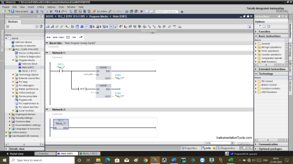 Compare Online and Offline PLC Programs - Siemens Tia Portal