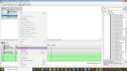 Monitor and Modify Variables in Simatic Manager - Hardware Configuration