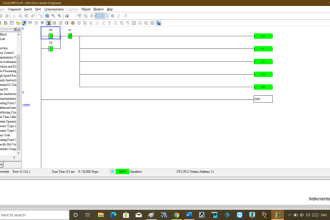 Siemens S7 300 and STEP 7 PLC program using SIMATIC Software