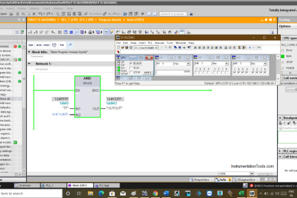Batch Simulator PLC Example Program using LogixPro Simulator