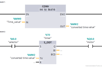 Motor Starter Logic using Siemens PLC Tia Portal